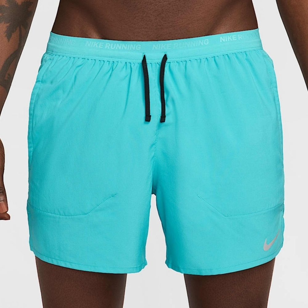 NWT Nike StrideMen's Dri-FIT 5" Brief-Lined Running Shorts Blue Small